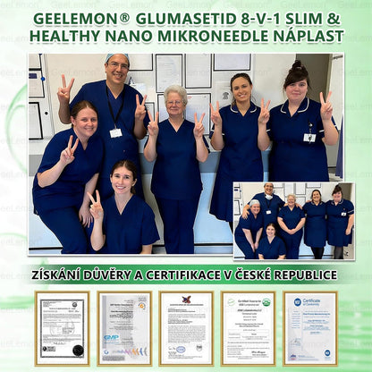 ❤️❤️❤️ 𝐆𝐞𝑒𝑙𝑒𝐦𝐨𝐧® Glum𝐚𝐬𝐞tide 8 v 1 – Zeštíhlující nano mikrojihlový náplast 🇨🇿 Jen 1× denně ✅ Viditelné změny za 7 dní – na obezitu, kardiovaskulární zdraví, diabetes a kloubní problémy