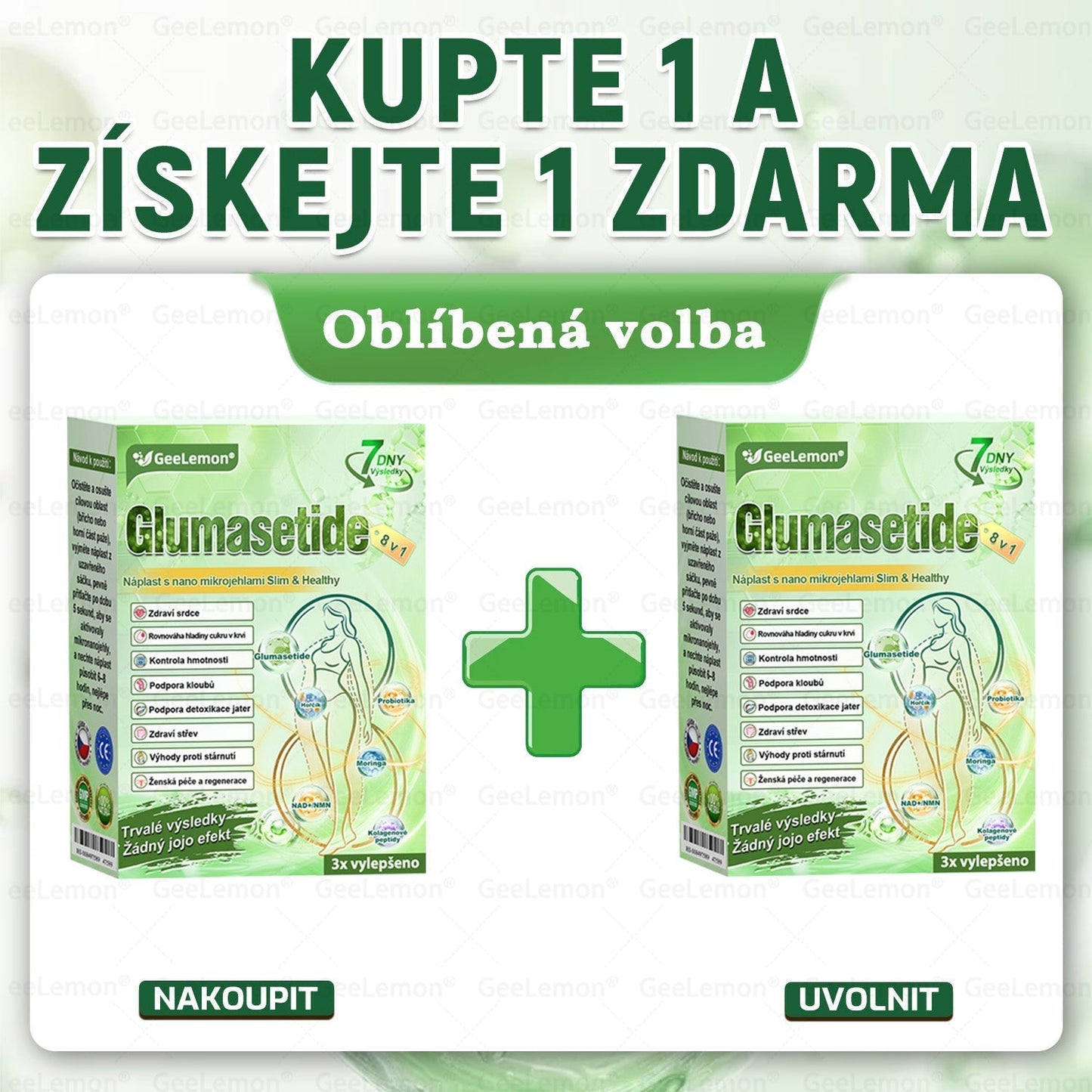𝐆𝐞𝐞𝐋𝐞𝐦𝐨𝐧® 🎁 Posledních 5 kusů! Poskytujeme dodatečných 50% slevu! Získejte kondici a zdraví. Nečekejte, promeškáte příležitost – až do příštího roku.