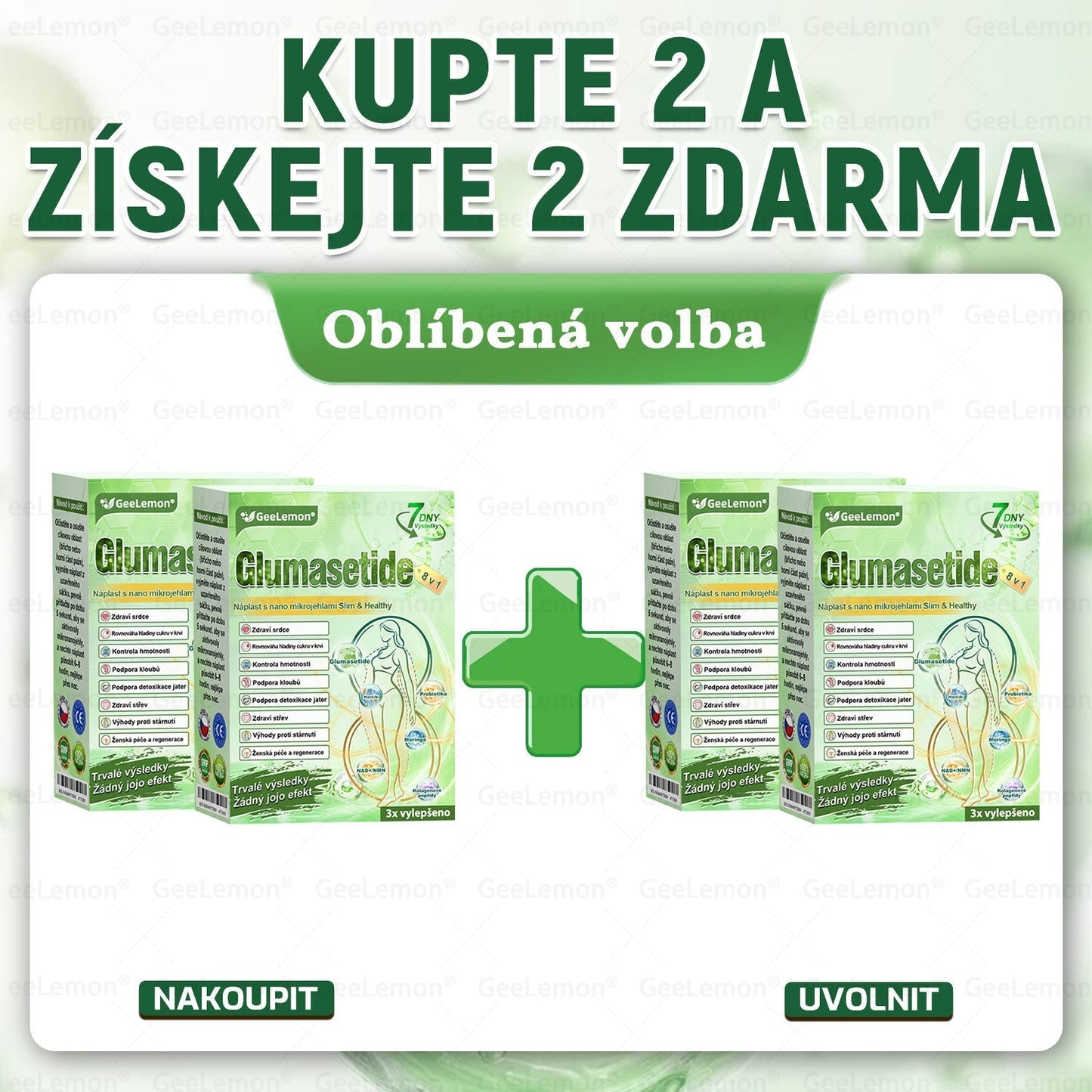 𝐆𝐞𝐞𝐋𝐞𝐦𝐨𝐧® 🎁 Posledních 5 kusů! Poskytujeme dodatečných 50% slevu! Získejte kondici a zdraví. Nečekejte, promeškáte příležitost – až do příštího roku.