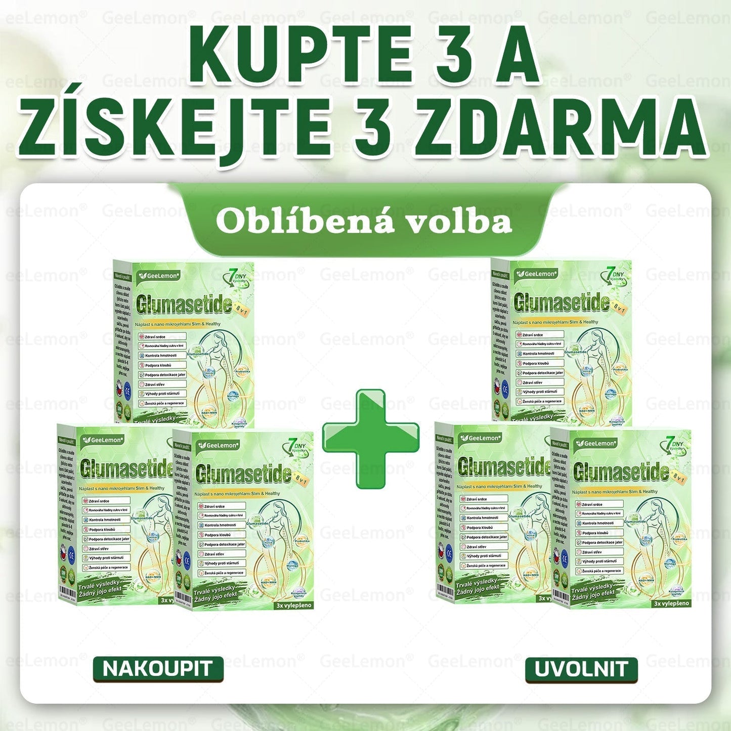 𝐆𝐞𝐞𝐋𝐞𝐦𝐨𝐧® 🎁 Posledních 5 kusů! Poskytujeme dodatečných 50% slevu! Získejte kondici a zdraví. Nečekejte, promeškáte příležitost – až do příštího roku.